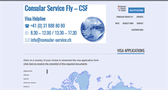 Desktop Screenshot of consular-service.ch